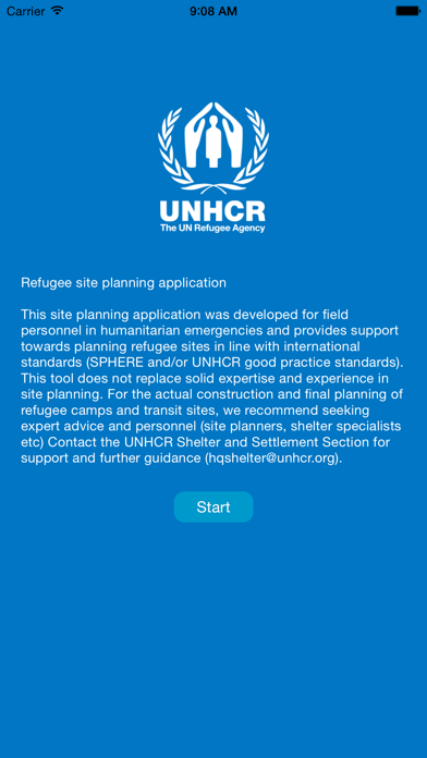 Screenshot #3 pour UNHCR Refugee Site Planning