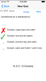 Airbus A320/A321 - Question Bank - Type Rating Exam Quizzes screenshot