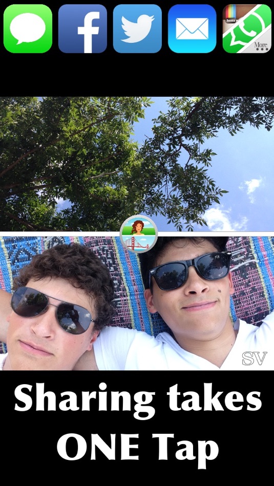 #3. Frontback To The Future - Capture Your Selfie Vista (SV) (iOS) 由: Tyler Weitzman