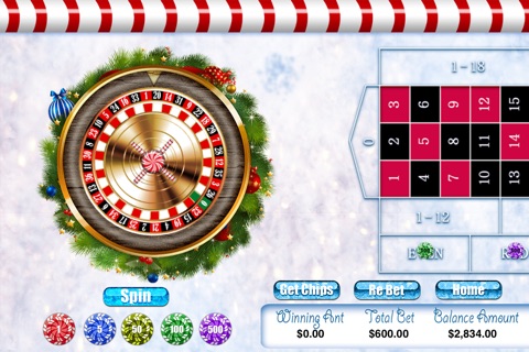 A New Christmas Casino Roulette - Spin and win jackpot chips screenshot 2