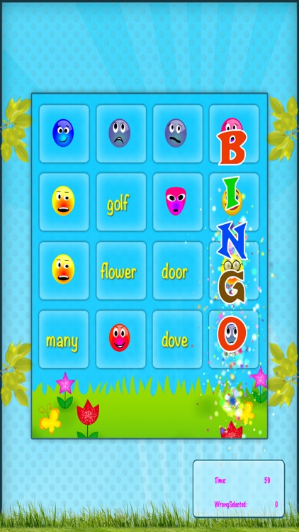 Toddler Word Bingo for Pre Primary,Primary,First Grade,Second Grade,Third Grade screenshot-3