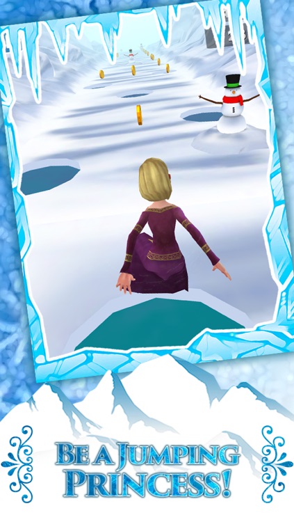 Frozen Princess Run 3D Infinite Runner Game For Girly Girls With New Fun Games PRO