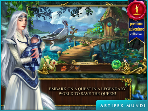 Grim Legends 2: Song of the Dark Swan iPad screenshot 1 - Games app