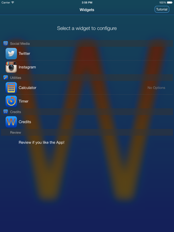 Screenshot #6 pour Widgets.