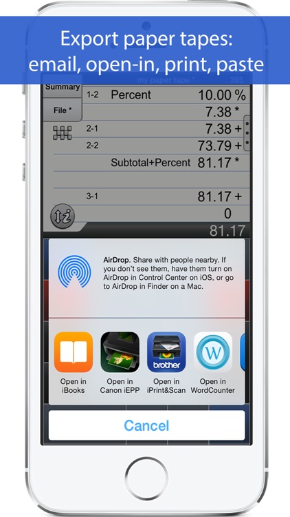 Adding Machine: 10 Key Calc screenshot-4