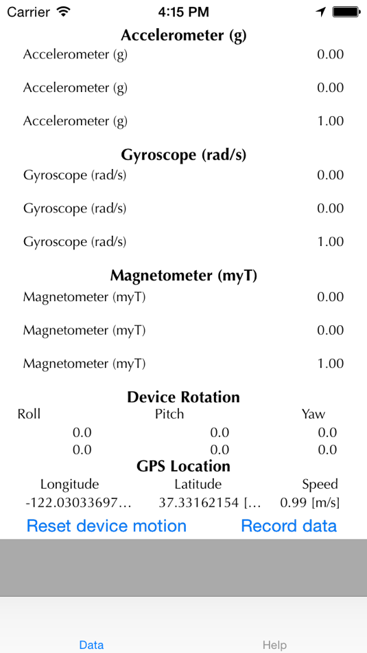 Sensor Data Pro (iOS) Ved: Simon Bogh Holding ApS