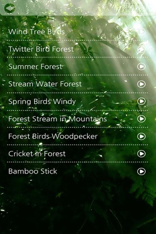 FOREST SOUND - Sound Therapy screenshot 2