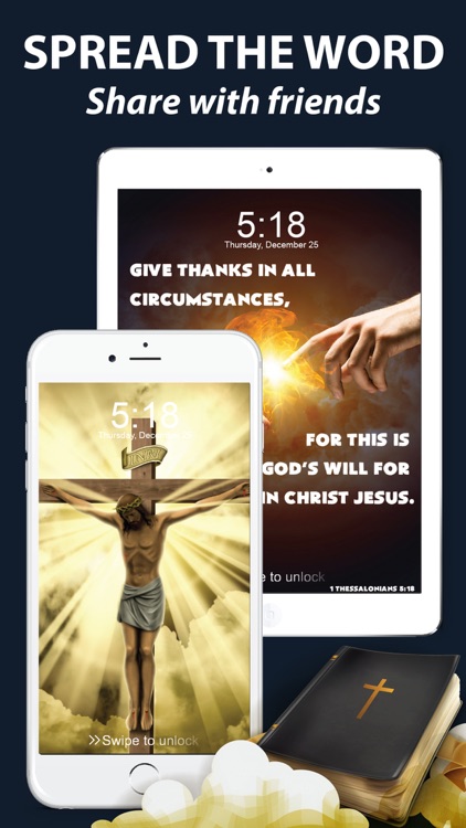 Pocket God - Memorize Bible Verses from Custom Wallpapers!