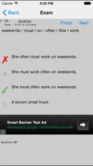 english grammar quizzes lite iphone resimleri 1