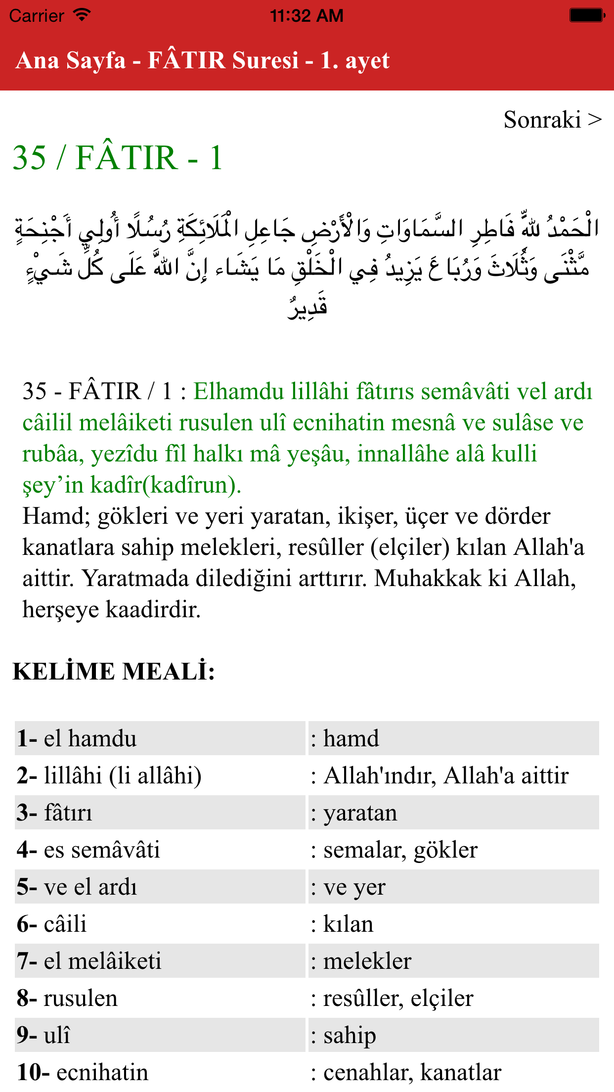 Kuran-ı Kerim Tefsiri