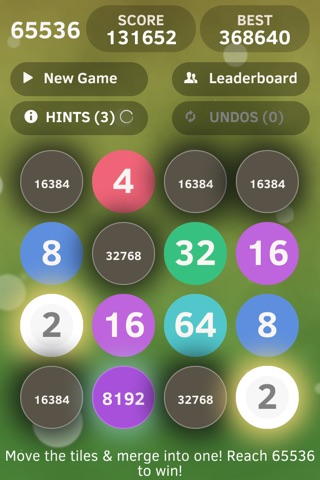 65536 - Ultimate Challenge Puzzle Game Free screenshot 3