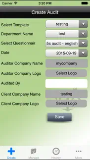 5s audit app on cloud iphone screenshot 2