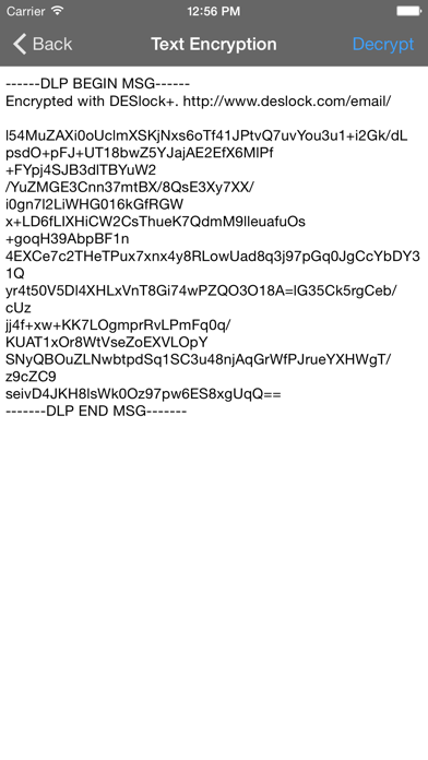 App screenshot