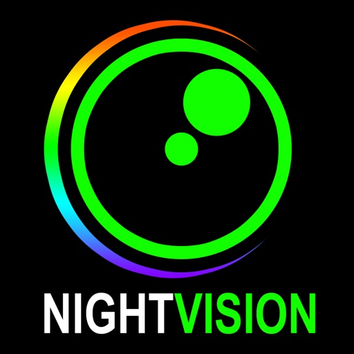Night Mode (True night vision) Slow Shutter Photo and Video Camera Icon