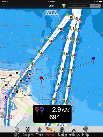 Mediterranean SE GPS Chart Pro screenshot 2