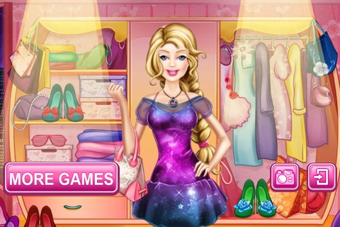 Celebrity Princess Wedding Bath & Makeover, Dress Up screenshot 3