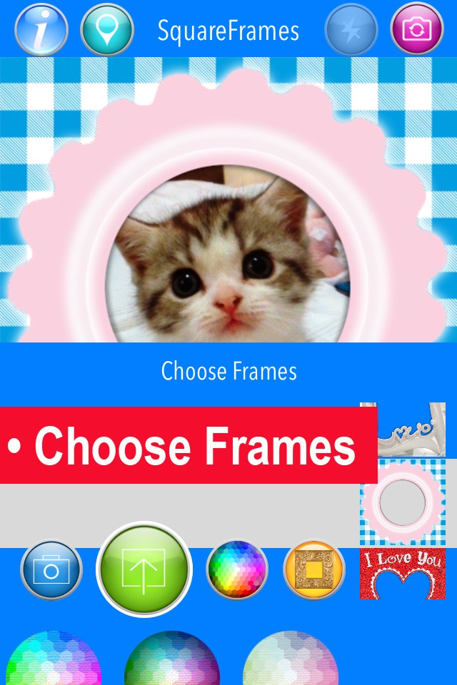 SquareFrames for instagram & all Available Apps screenshot 3
