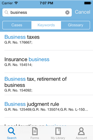 MyLegalWhiz screenshot 2