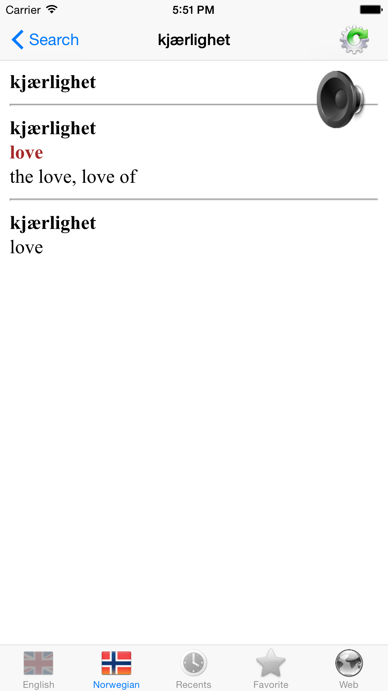 Norwegian English best dictionary