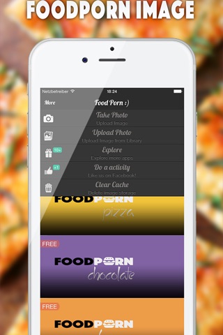 Food Porn - foodstagram share for Instagram, Pinterest, Retrica, Whatsapp, Facebook, Twitter, Kik, Snapchat, Tango, Line, WeChat, Tumblr, Youtube, Viber, Skype, LINE, ooVoo, Yelp, Vine, Tinder, Flickr Pro screenshot 2