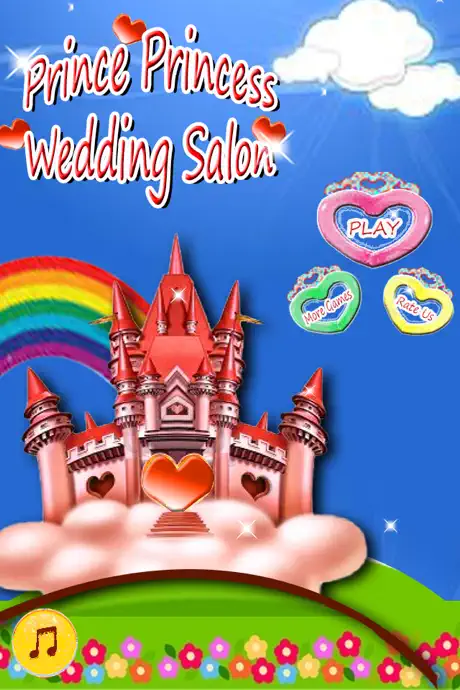 Princess Prince Wedding Salon, beauty fashion girls kids games