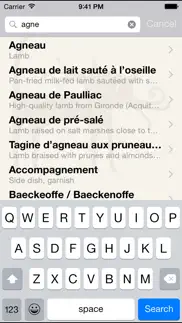 bon appétit - french food and drink glossary iphone screenshot 2