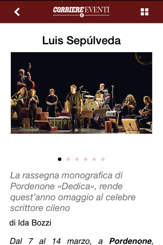 Corriere Eventi screenshot 2