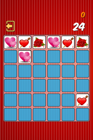 2048 Valentines Day - Let's Celebrate Pairs Party Romantic Game with friend and boy girl screenshot 3