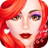 Red makeup - makeover games