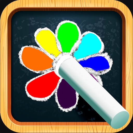 Magic Slate HD - Digital Blackboard and Chalkboard for Children with Colorful Chalk to Learn Drawing and Number icon