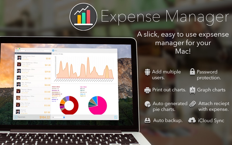 Screenshot #1 pour Expense Manager