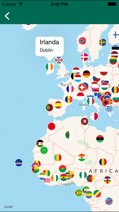 El mundo en colores: países, capitales y banderasのおすすめ画像3