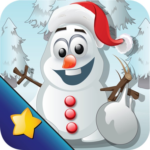 Frozen Snowman Knockdown Pro iOS App