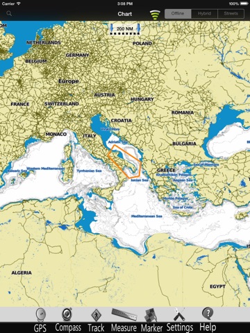 Apulia GPS Nautical Charts Pro screenshot 4