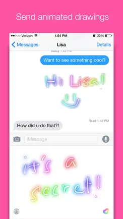 Sketchmate - GIF Drawing Keyboard iPhone image 1