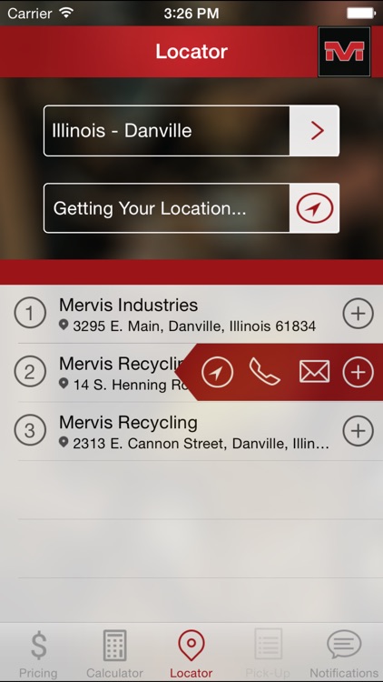 Mervis Scrap App