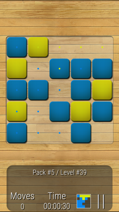 Quadrex - The puzzle game about scrolling tile blocks to form a pattern picture. screenshot 2