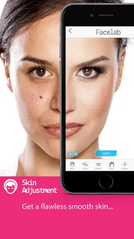 Game screenshot FaceLab - perfect makeover cosmetic retouch & free selfie makeup app mod apk