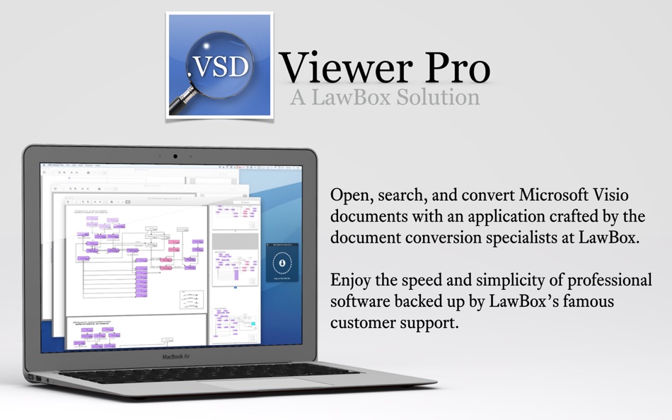 #1. VSD Viewer Pro (macOS) By: LawBox LLC