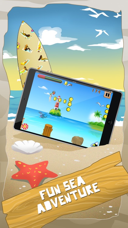 Beach Bikini Girls: Jump and Escape the Shark