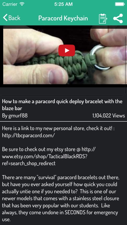 Paracord Guide - Sytling Guide