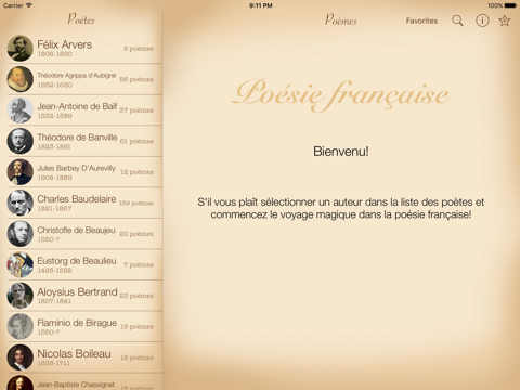 Screenshot #4 pour Poésie Français