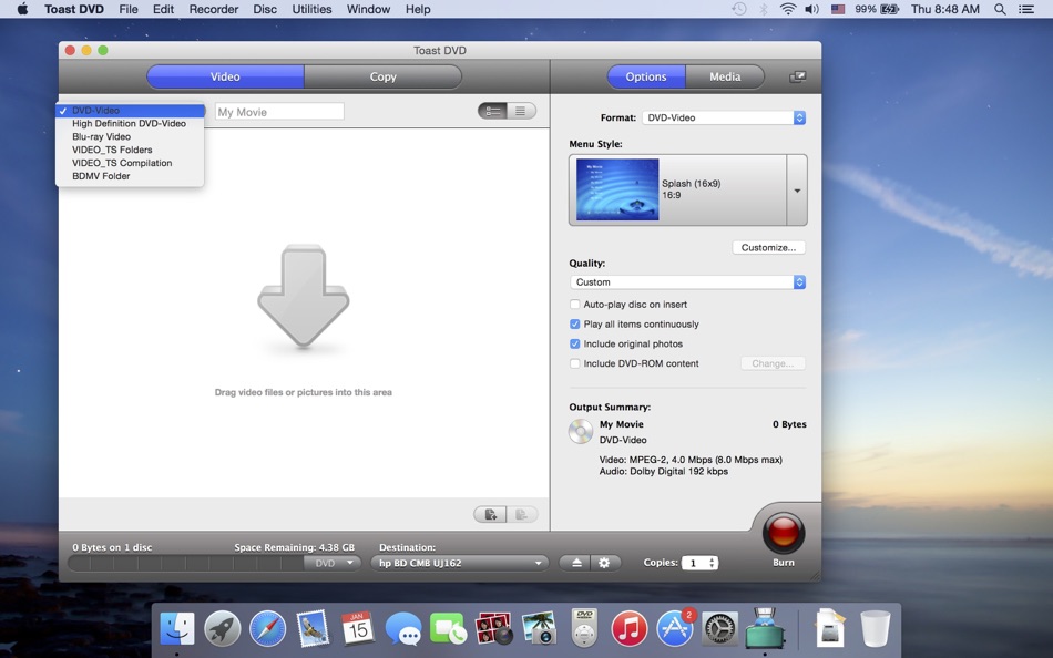 #1. Toast DVD (macOS) 由: Corel Inc.