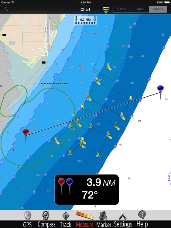 Adriatic N. Nautical Chart Pro
