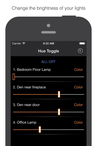 Hue Toggle screenshot 3