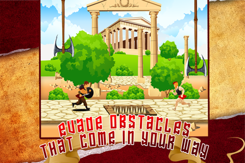Hercules - The Greek Gladiator Endless Runner Game screenshot 2