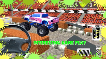 3D Monster Truck Parking Free screenshot