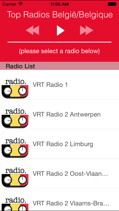 Radio België - Belgische Radio Online GRATIS (BE) screenshot
