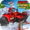 Santa ATV Ski Raging