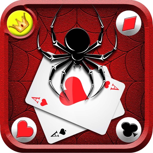 Spider Solitaire Free Fun : A version of Three Peaks Solitaire Icon